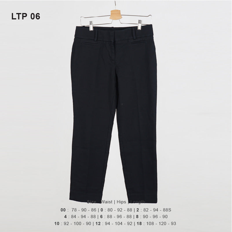 Celana Kerja Wanita Hitam - Women Long Pants Black (LTP 06)