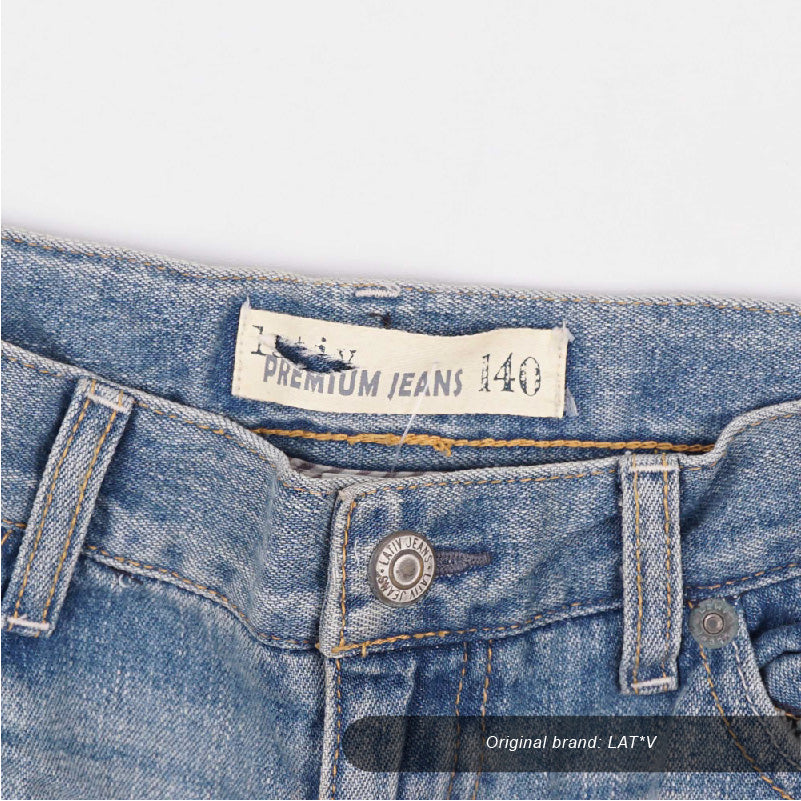 Jeans Wanita - Denim premium Ankle Crop Jeans (LTV 02)