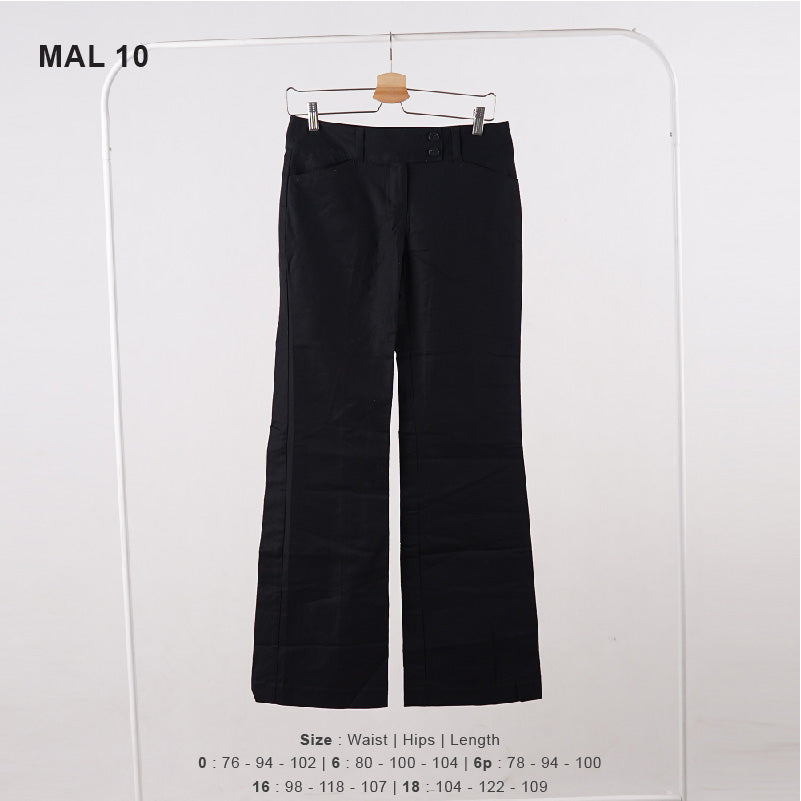 Celana Panjang Wanita - Curvy Women Pants (MAL 10)