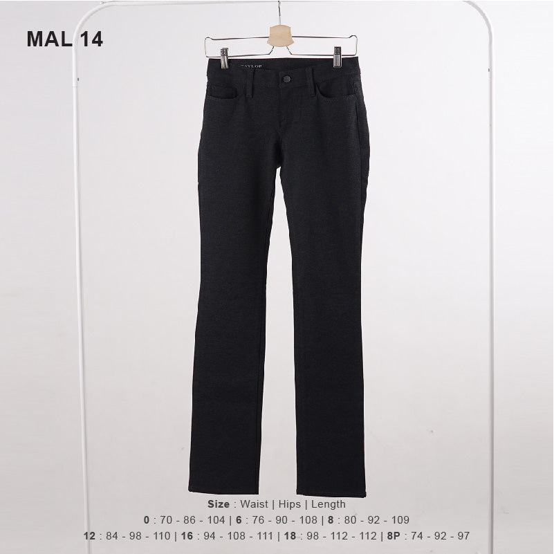 Celana Panjang Wanita - Dark Grey Women Pants (MAL 14)
