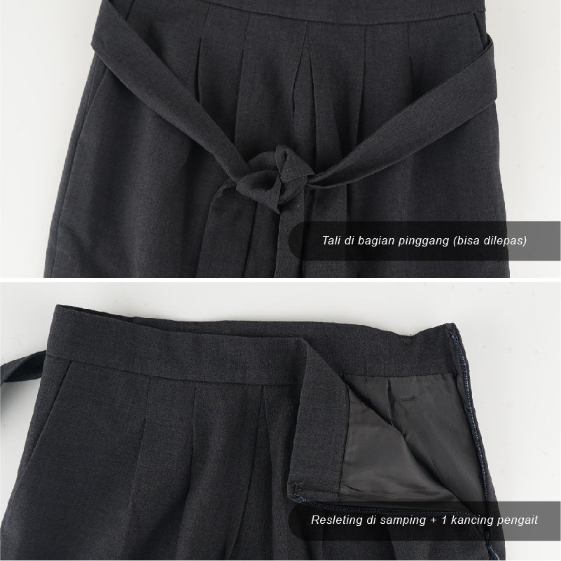 Rok Wanita - Dark Grey Women Skirt (MAR 08)