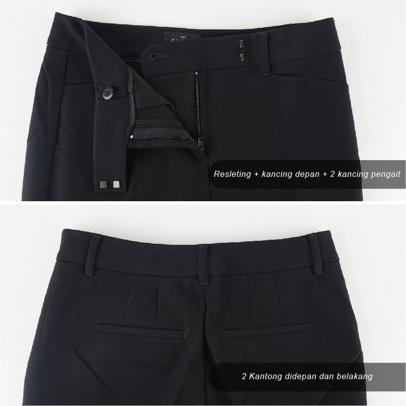 Celana Wanita - Black Women Pants (MFL 01)