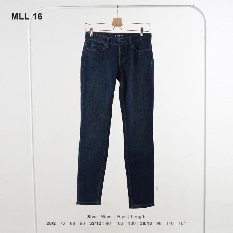 Jeans Wanita - Modern Skinny Jeans Pants (MLL 16)