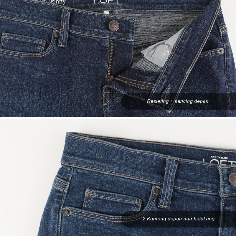 Jeans Wanita - Modern Skinny Jeans Pants (MLL 16)