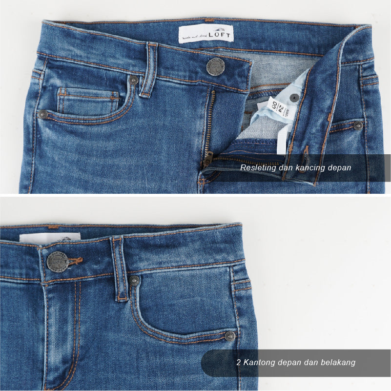 Celana Wanita - Modern Skinny Jeans Pants (MLL 18)