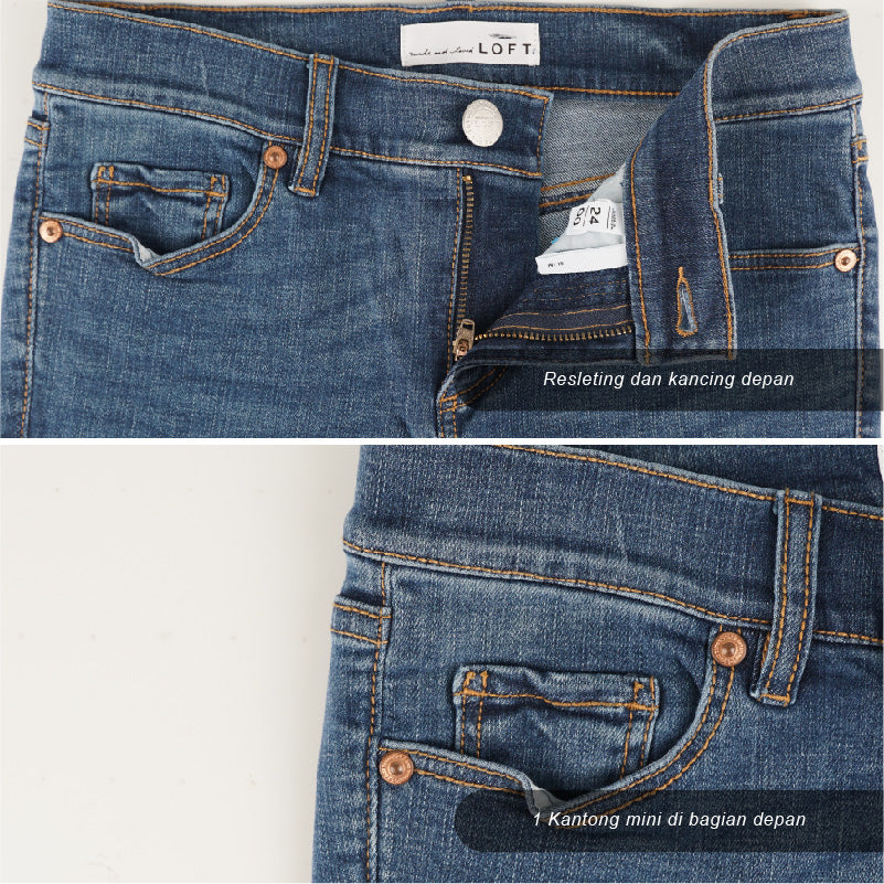 Celana Jeans Wanita - Slim and Modern Skinny Jeans Pants (MLL 21,22)