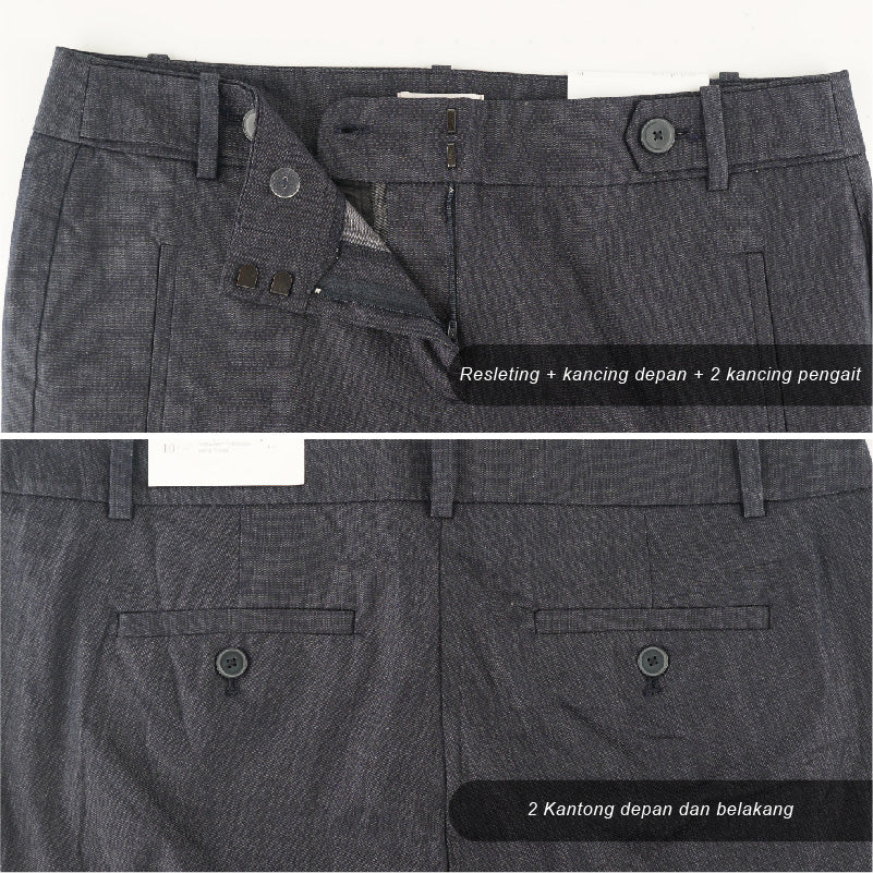 Celana Wanita - 7/8 Chambray Women Pants (MLL 70)