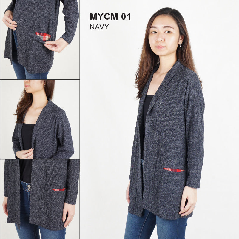 Cara Outer Knit Classic Cardigan [MYCM 01]