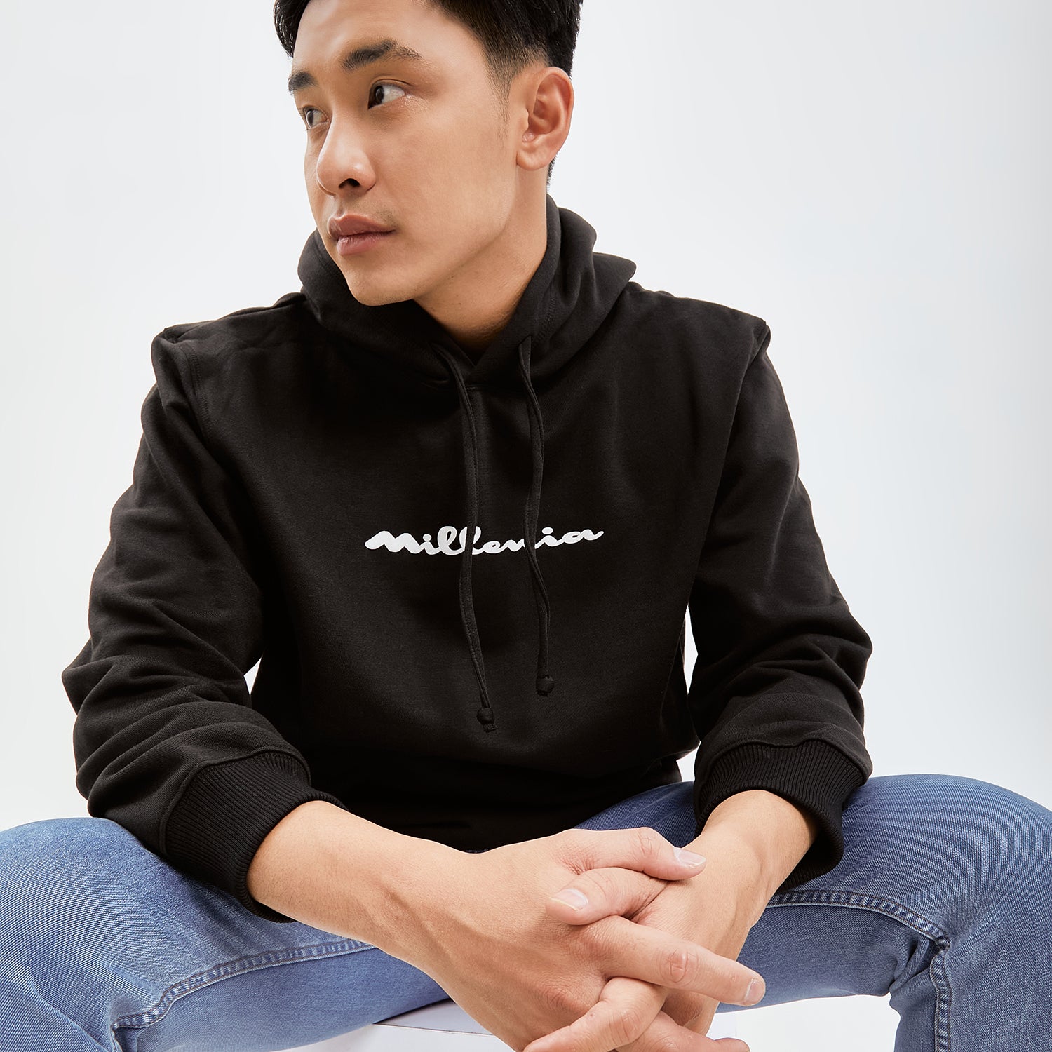 Pende Overdeck Pullover Hoodie Motif Print [MYHDU 05]