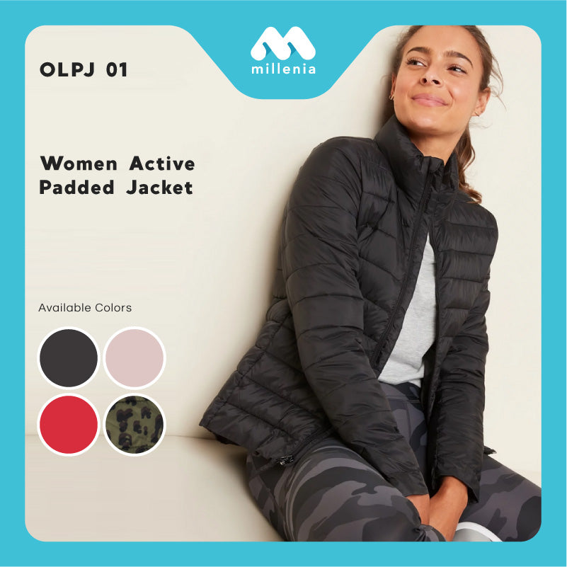 Jaket Olahraga Wanita-Women Active Padded Jacket (OLPJ 01)