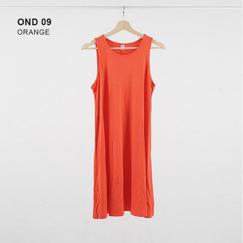 Dress Wanita - Sleeveless Jersey Swing Dress [OND 09]