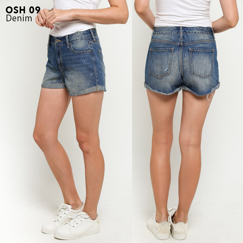 Celana Jeans Pendek Wanita (OSH 09)