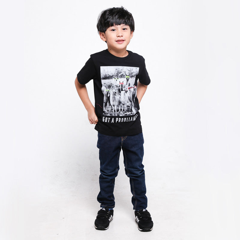 Kaos Anak Cowok Bermotif - Boys T-shirt - Baju anak laki-laki - Baju anak katun (PLT 11)