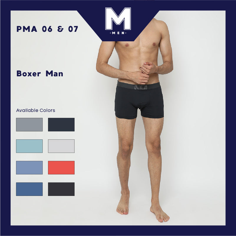 Boxer Pria - Boxer Man tersedia berbagai pilihan warna (PMA 06-07)