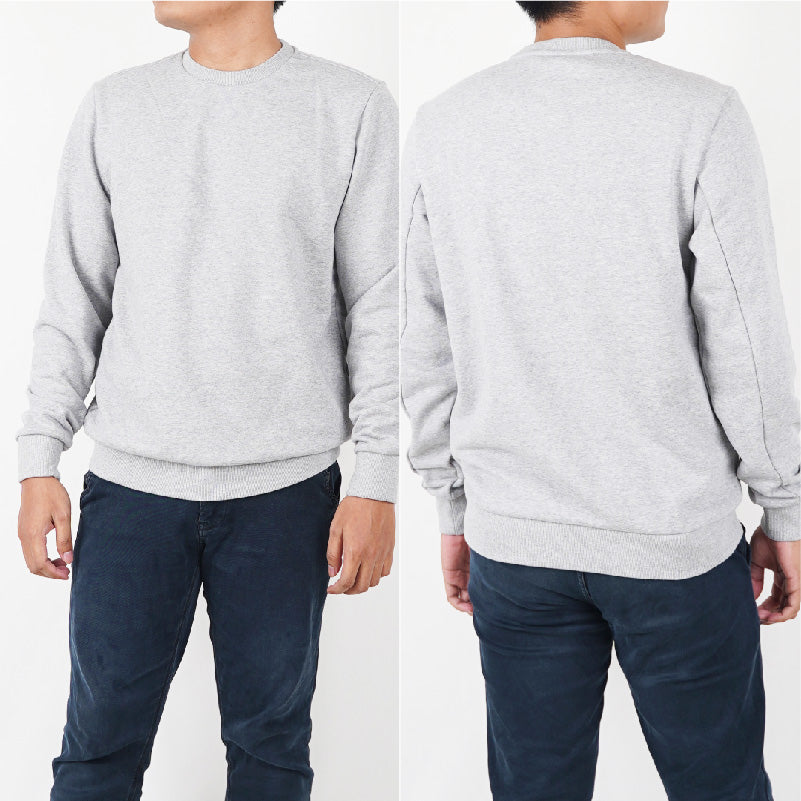 Crewneck sweatshirt Model Unisex tersedia 3 Warna [SPI 02]