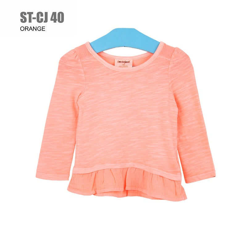 Kaos Anak Perempuan - Girls T-shirt Long Sleeve (ST-CJ 40)