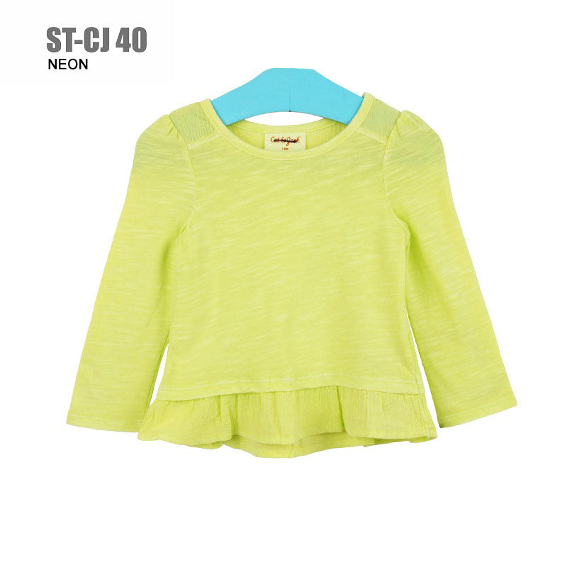 Kaos Anak Perempuan - Girls T-shirt Long Sleeve (ST-CJ 40)