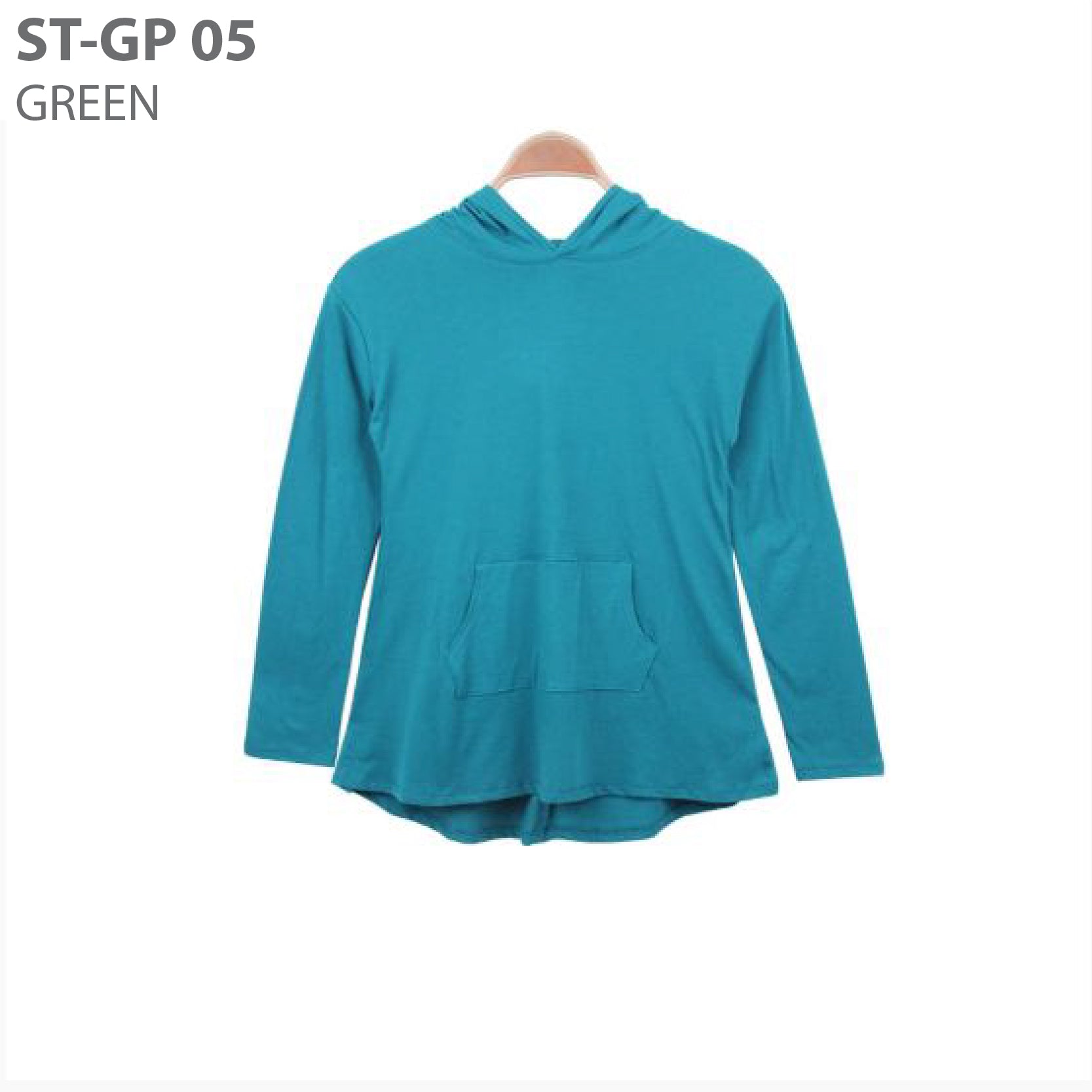 Hoodie wanita -Women t-shirt hoodie avail in 4 colours (ST-GP 05)