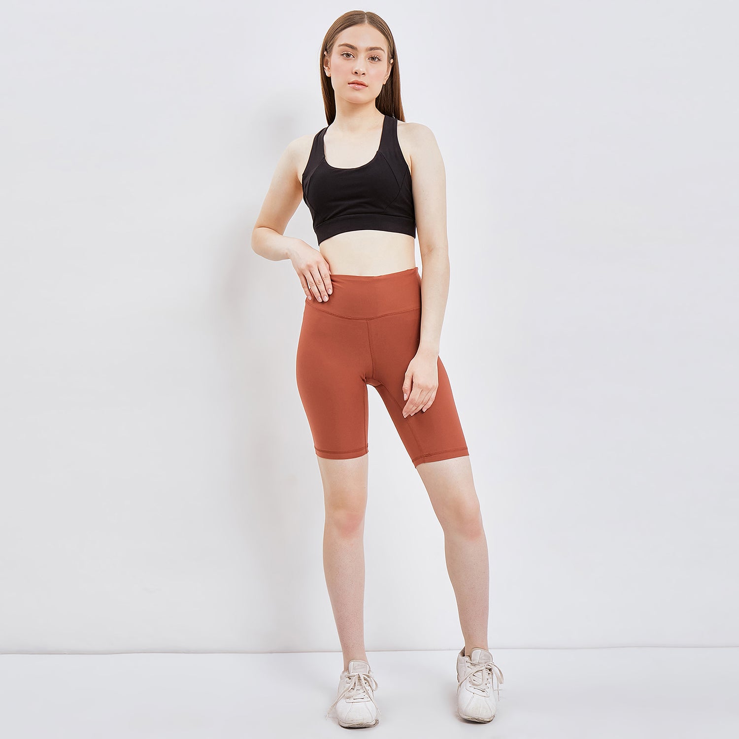 Thalia Biker Short - Celana Pendek Olahraga Wanita Big Size [MYRMS 01]