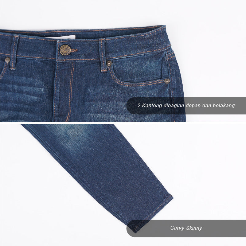 Celana Jeans Wanita - Curvy And Super Skinny Pants (MLL 34 & 37)