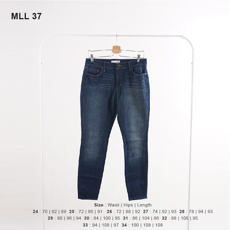 Celana Jeans Wanita - Curvy And Super Skinny Pants (MLL 34 & 37)