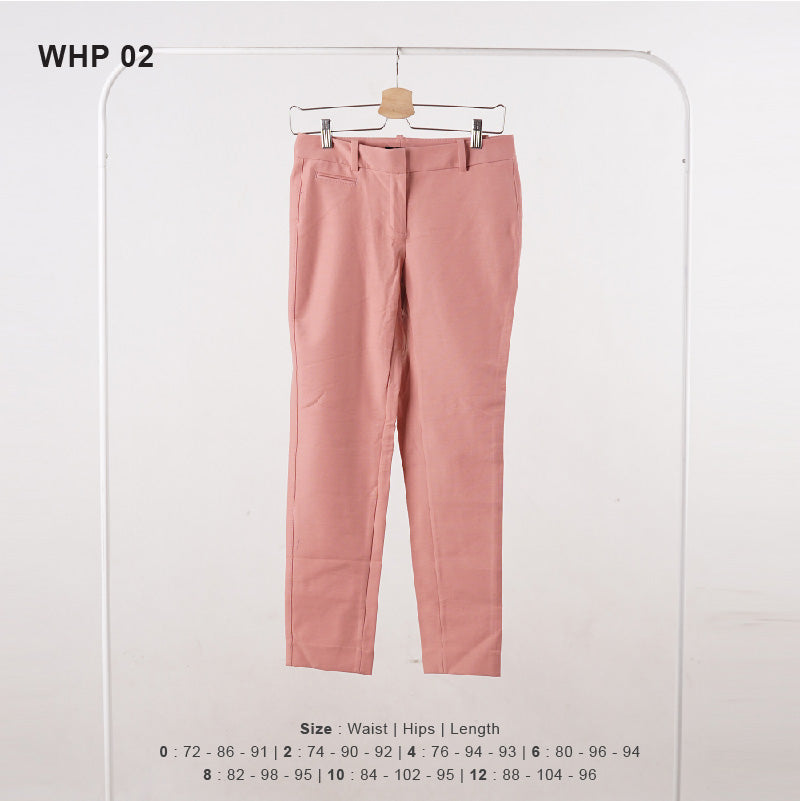 Celana Panjang Wanita - Nude Slim Ankle Pants (WHP 02)
