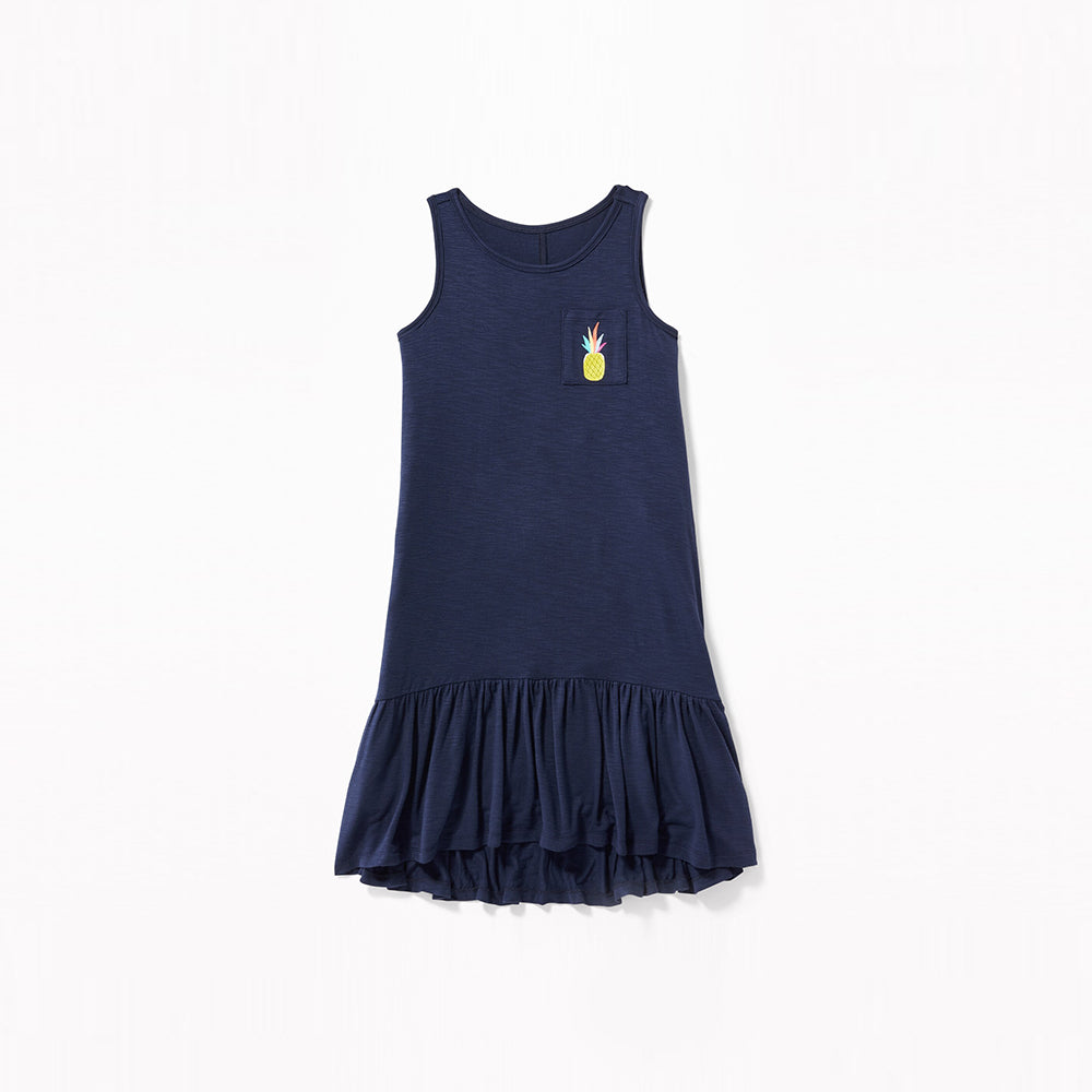 Dress Anak Perempuan - Slub Knit Hem Tank Dress Girls [CG-OGD 20]